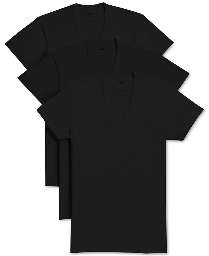 

Мужская базовая футболка Essential 3 Pack Slim Fit 2(x)ist, черный