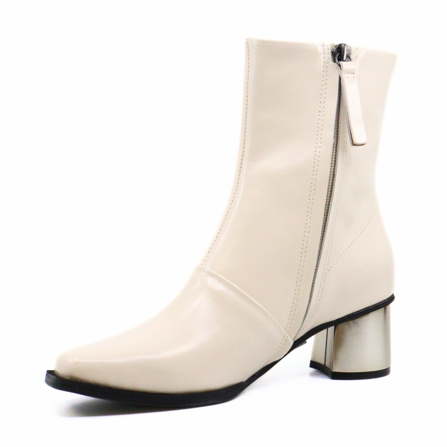 Wow Bootie цвета слоновой кости All Black, слоновая кость — фото 4