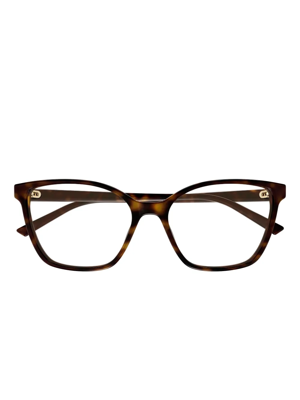 

Очки в форме "кошачий глаз" Gucci, коричневый