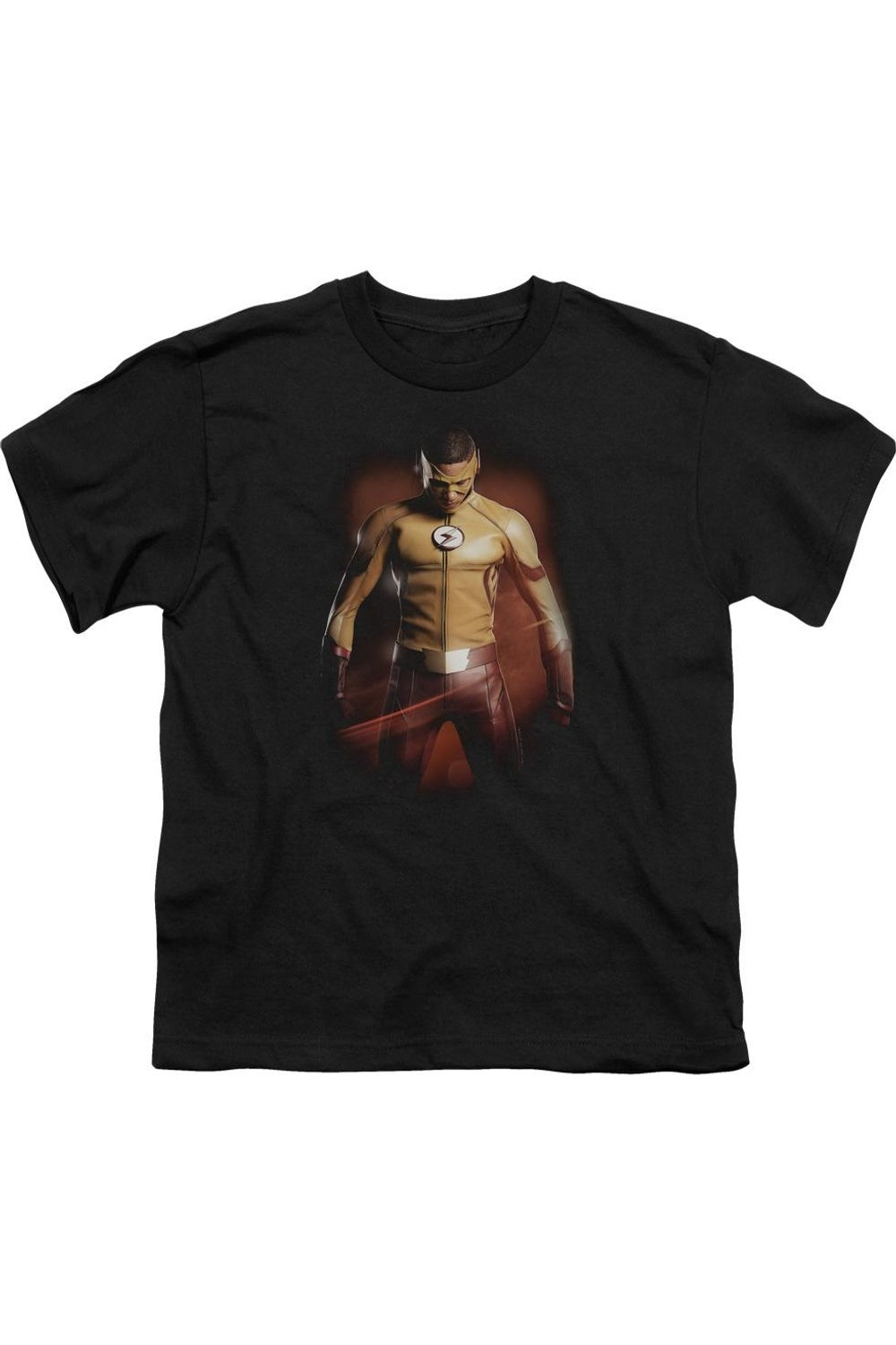 

Футболка Flash Kid Flash с коротким рукавом для детей Gildan, черный