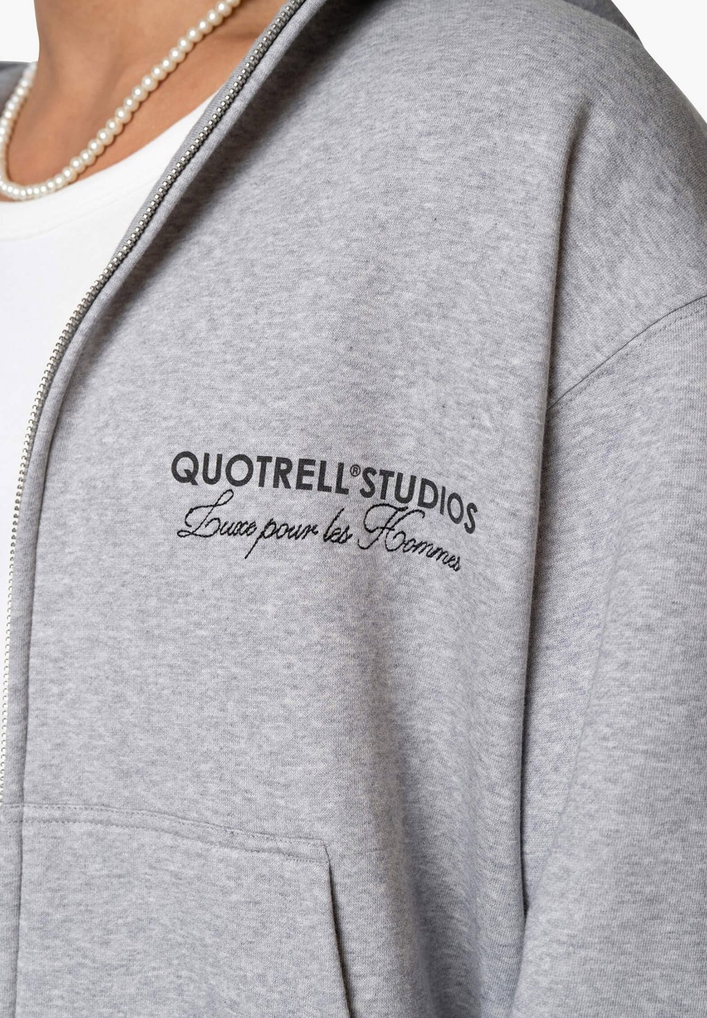 

Толстовка на молнии STUDIOS Quotrell, серый