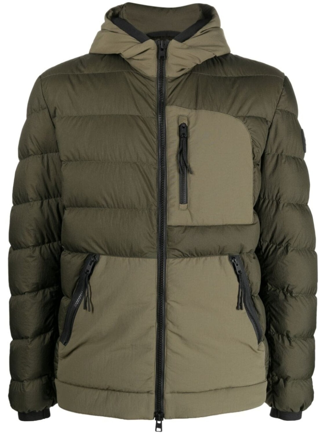 

Woolrich пуховик на молнии, зеленый