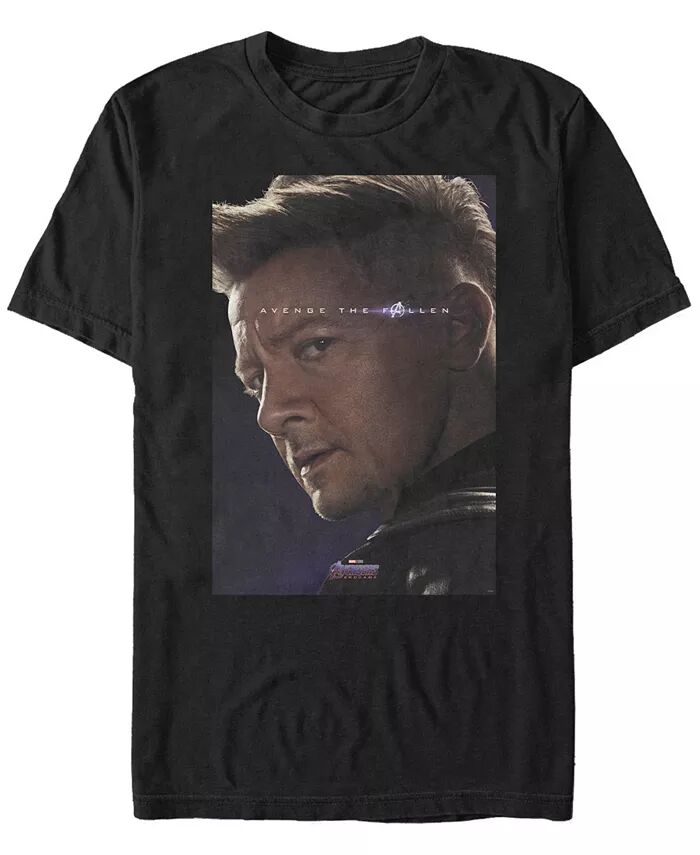 

Мужская футболка Marvel Avengers Endgame Hawkeye Avenge the Fallen с коротким рукавом Fifth Sun, черный