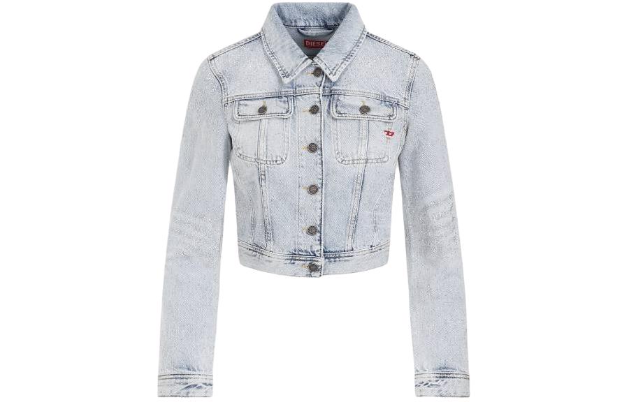

DIESEL Расшитая джинсовая куртка, Blue