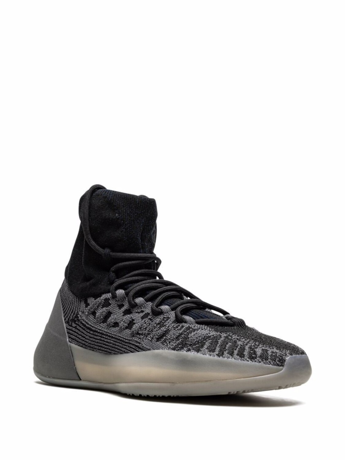 Adidas кроссовки YEEZY Basketball Knit Slate Blue, черный — фото 2
