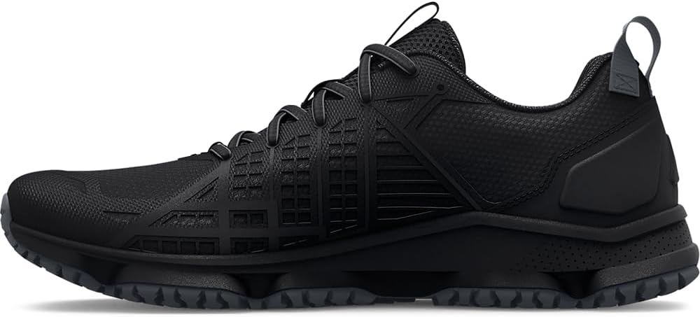Мужские кроссовки для бега Under Armour Micro G Strikefast Trail, черный/серый