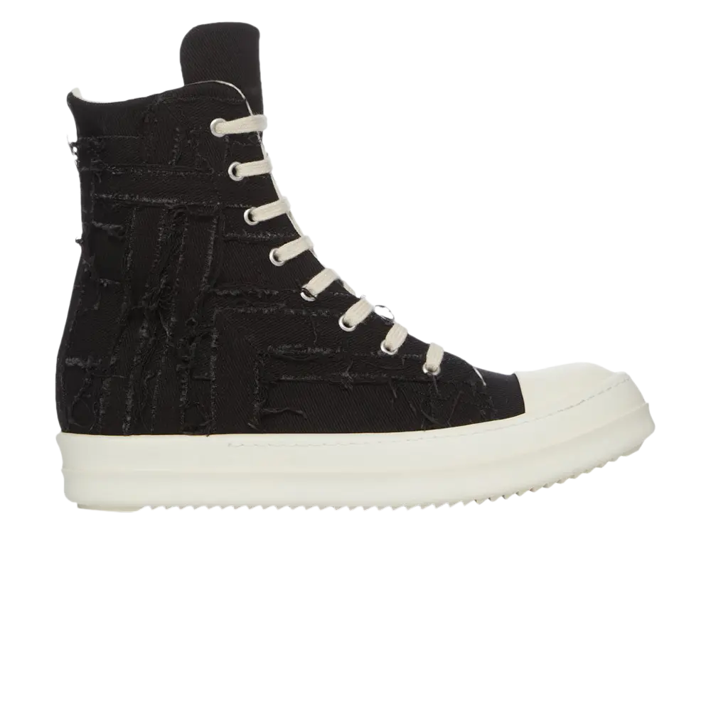 

Высокие кроссовки Rick Owens Wmns DRKSHDW EDFU Slashed High, черный