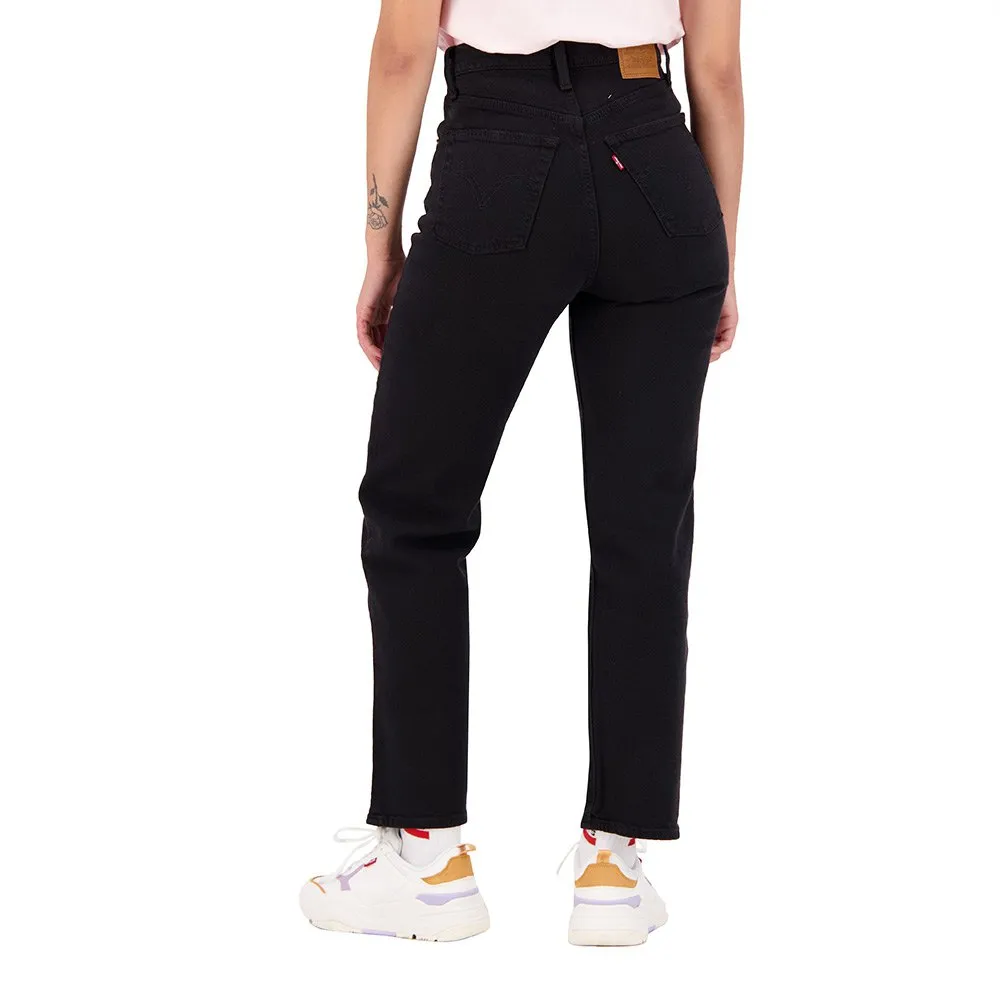 

Джинсы Levi's Ribcage Straight Ankle, черный