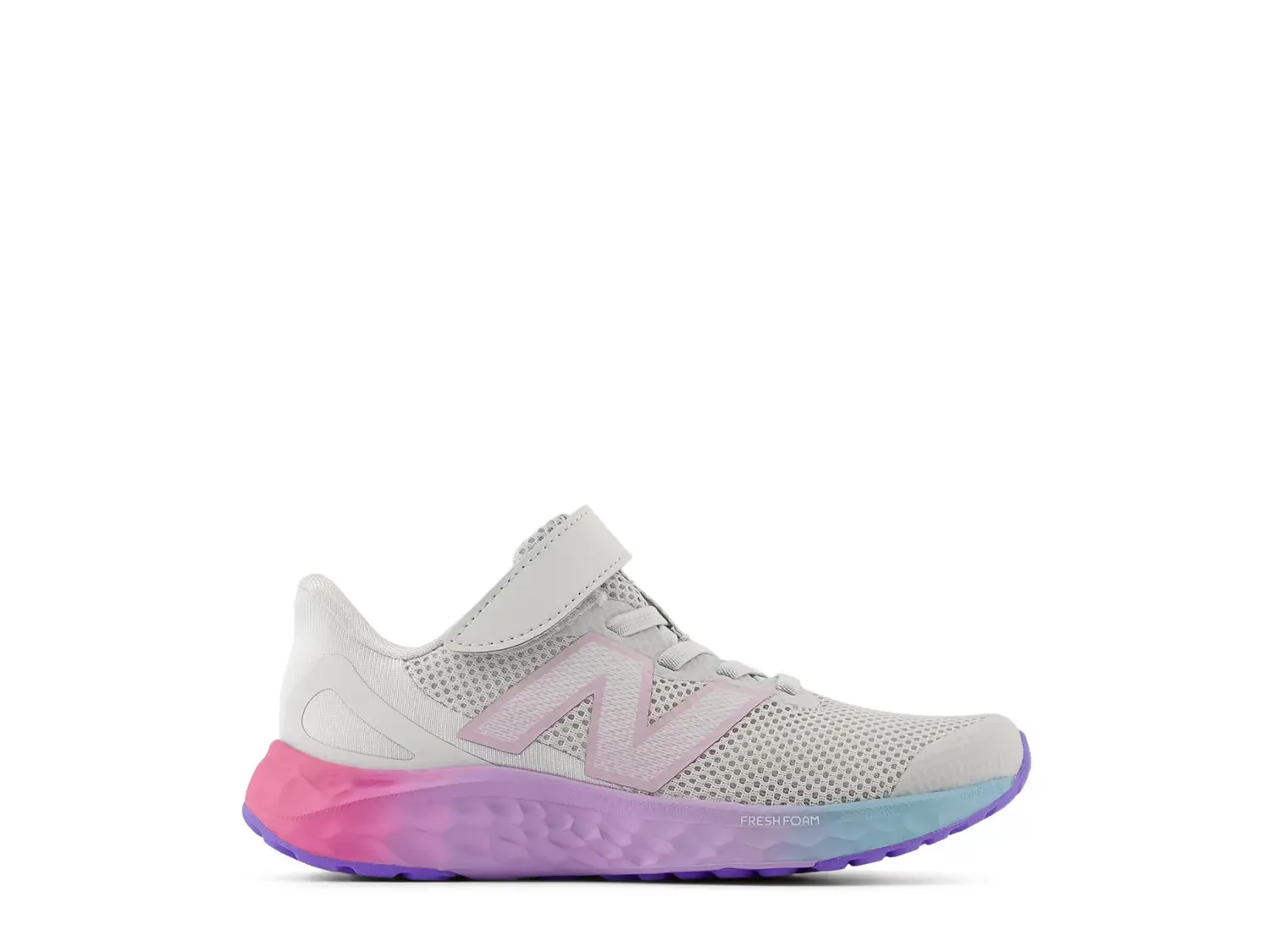 Кроссовки Fresh Foam Arishi v4 - детские New Balance, Grey/Multicolor — фото 3