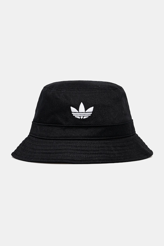 

Хлопковая кепка Adicolor Adidas Originals, черный