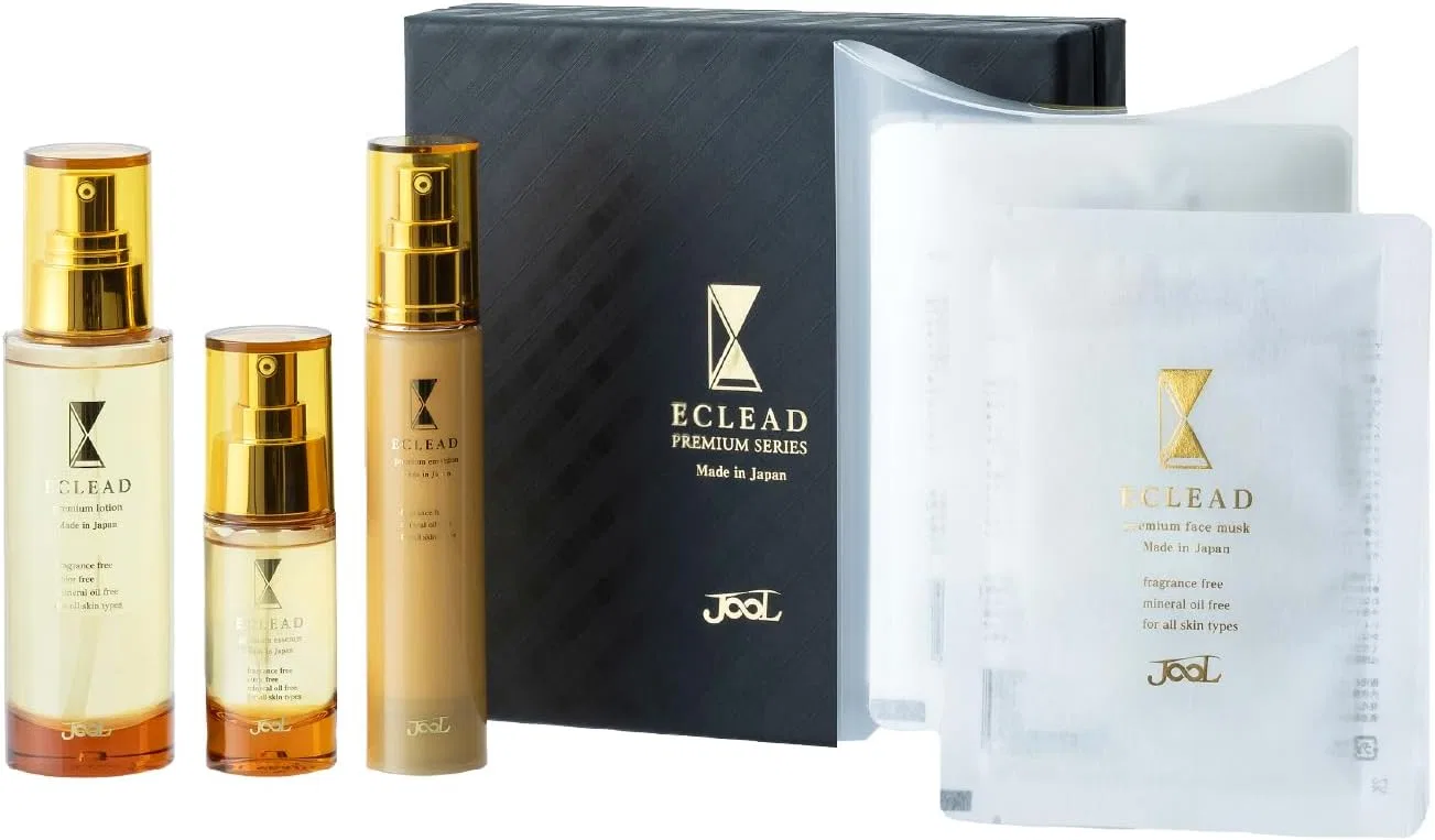 Набор уходовой косметики Moisturizing Skin Care ECLEAD Premium Series Full Set с термальной водой
