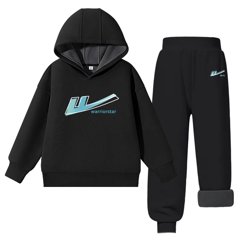 Детская повседневная худи для спорта WARRIOR, Red/H Gradient Pattern-Navy Blue/H Gradient Blue K — фото 3