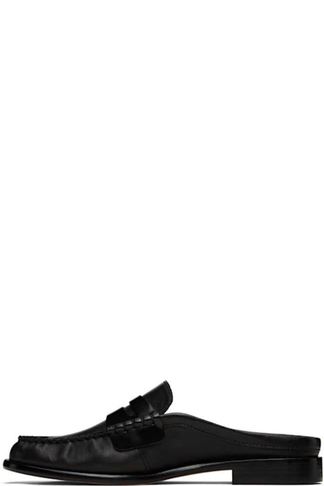 Черные кожаные мокасины Carter Mule rag & bone — фото 3