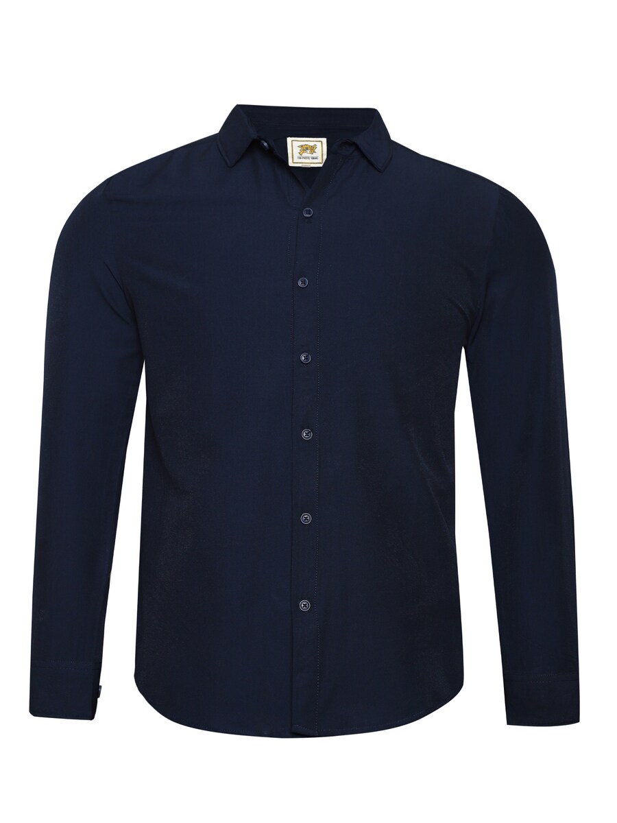 

Рубашка на пуговицах классического кроя Campus Sutra Zandra, черный