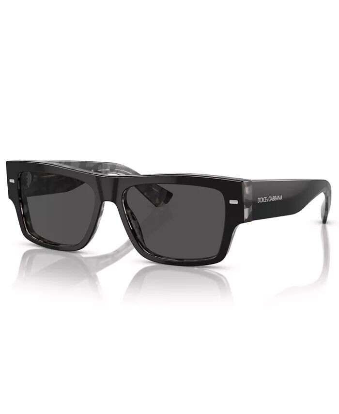 

Мужские солнцезащитные очки с низкой перемычкой DG4451F Dolce&Gabbana, черный