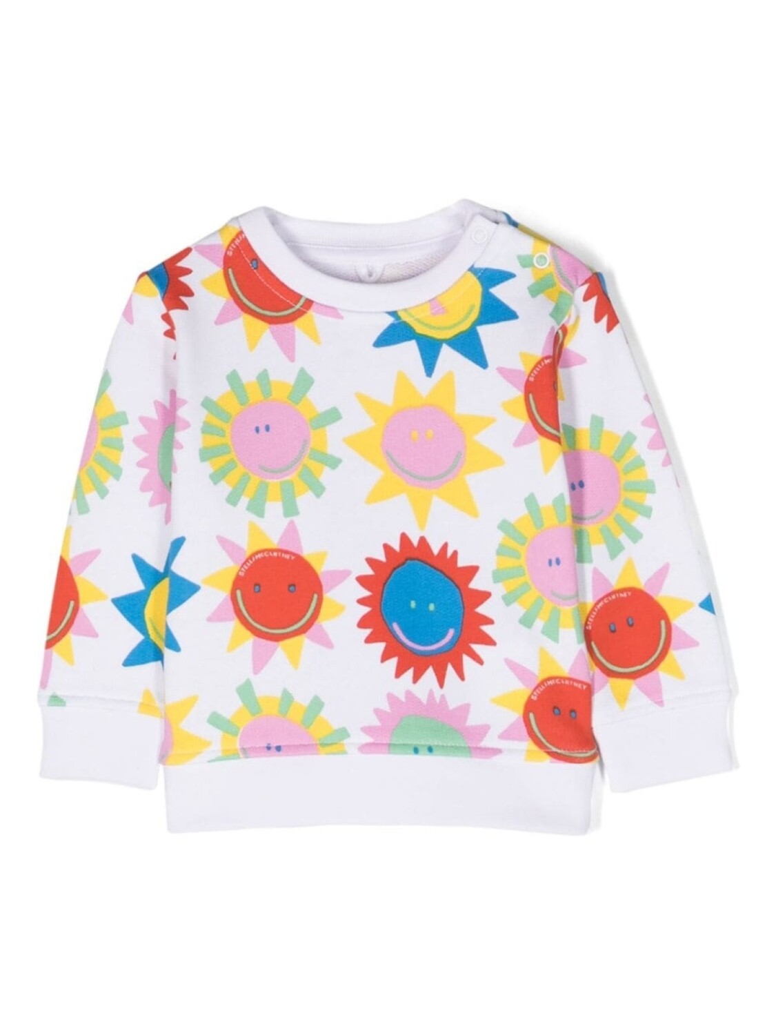 

Stella McCartney Kids толстовка с принтом, белый