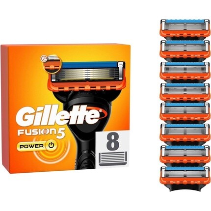 

Сменные лезвия Fusion5 Power для мужчин, 8 лезвий, Gillette
