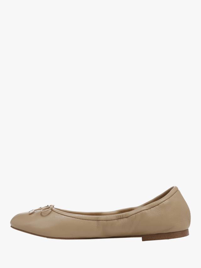 Кожаные балетные туфли-лодочки felicia Sam Edelman, цвет Soft Beige — фото 2