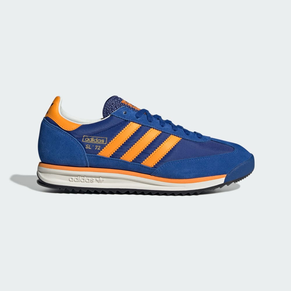 

Кроссовки Adidas SL 72 RS Shoes, цвет Royal Blue/Crew Orange/Off White