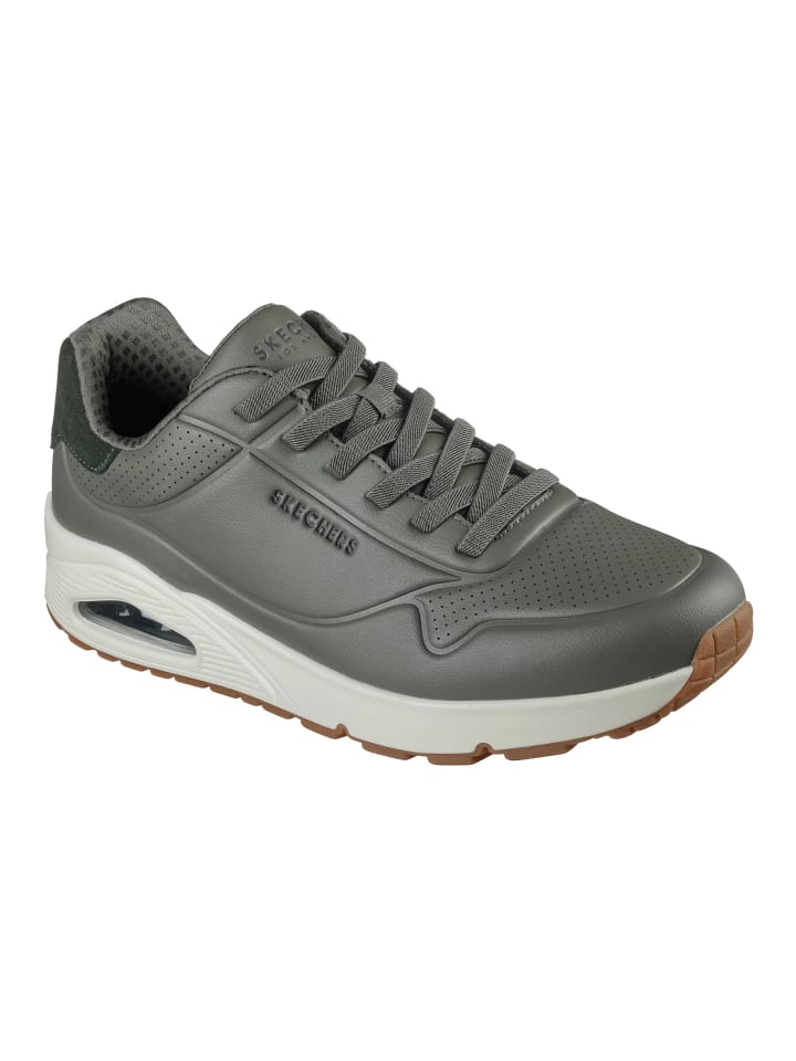 

Кроссовки низкие UNO - Tailored Air зеленого цвета Skechers