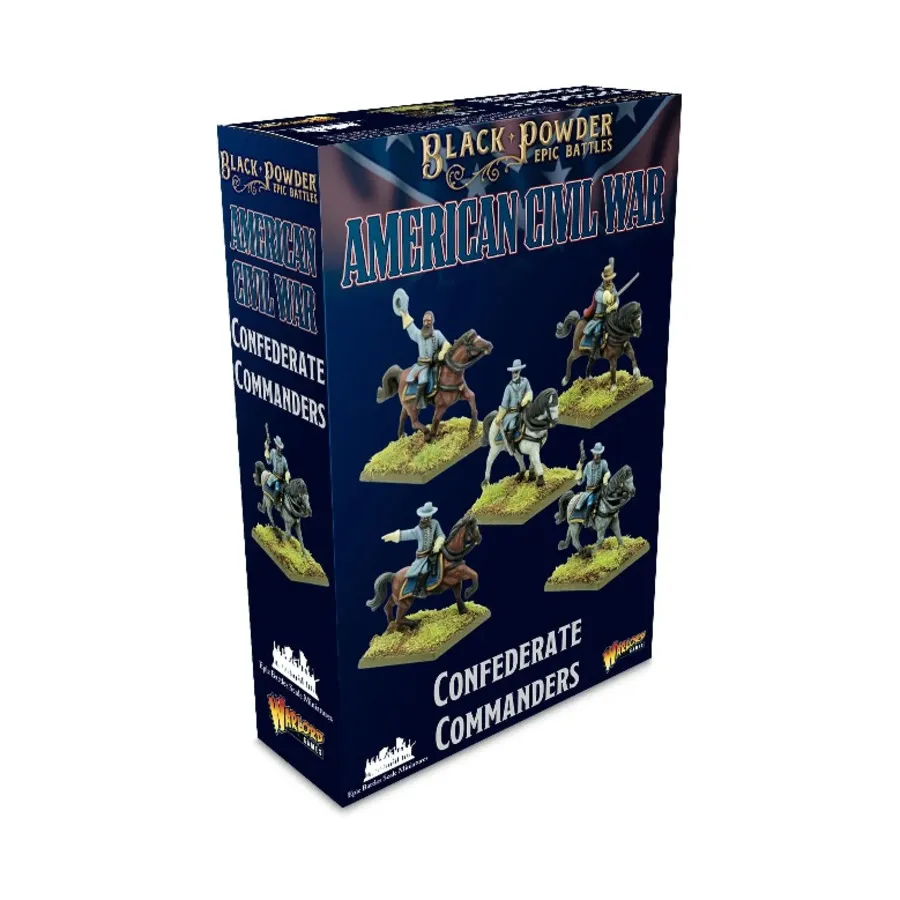 

Командиры Конфедерации, Black Powder - Epic Battles - American Civil War (15mm)