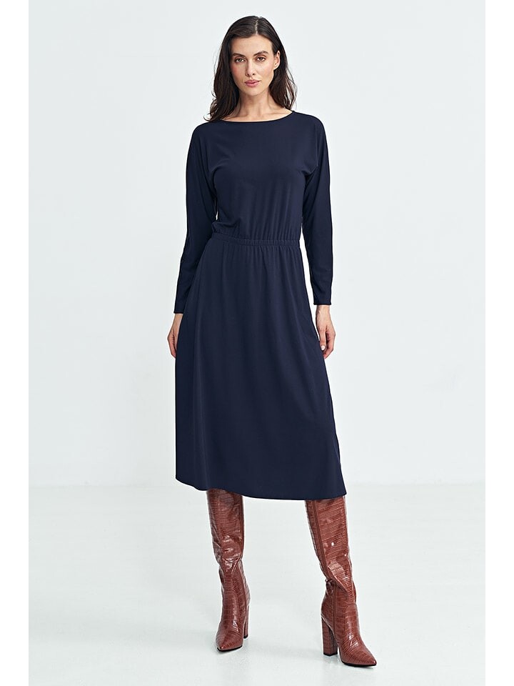 

Платье до колена Nife Kleid, темно-синий