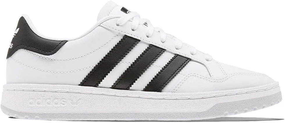 Детские гимнастические кроссовки Adidas унисекс для начинающих (модель J) Adidas Originals, Ftwr White Core Black Ftwr White — фото 3