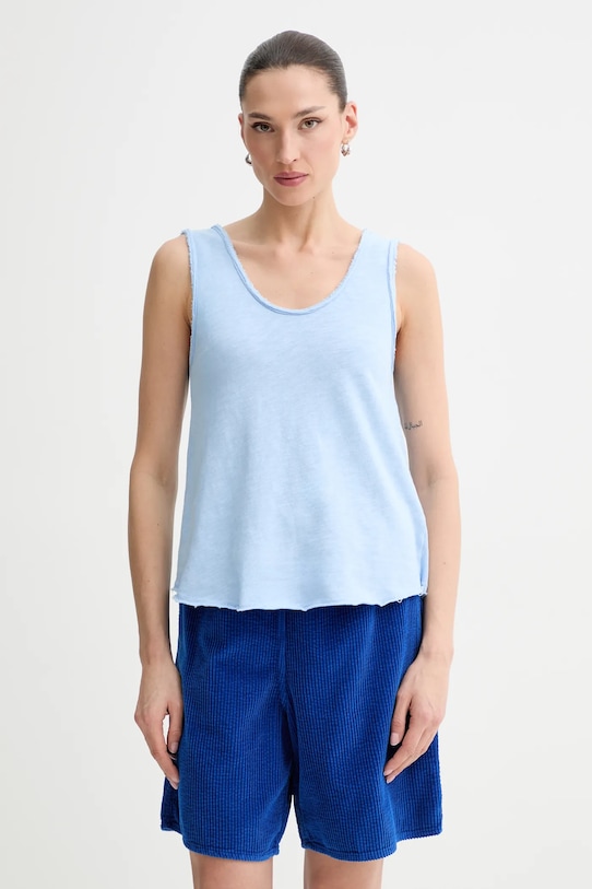 

Хлопковый топ American Vintage, синий