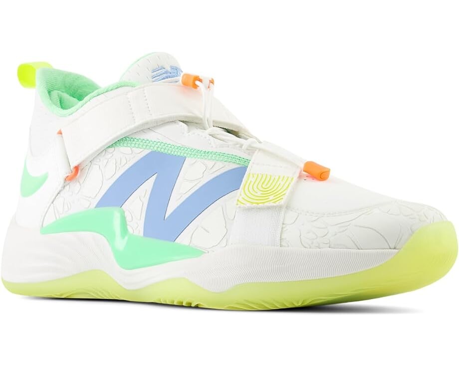 

Кроссовки New Balance FuelCell Lindor v2 Off-Field, цвет Optic White/Neon Dragonfly