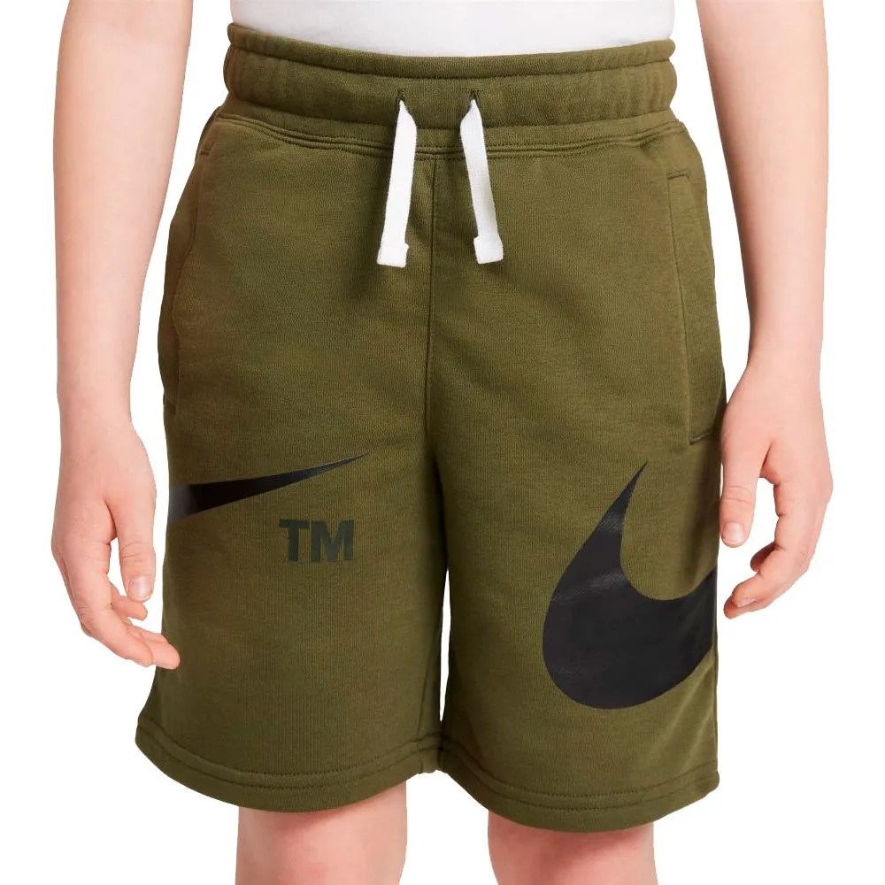 Шорты Nike Sportswear Swoosh, зеленый — фото 3