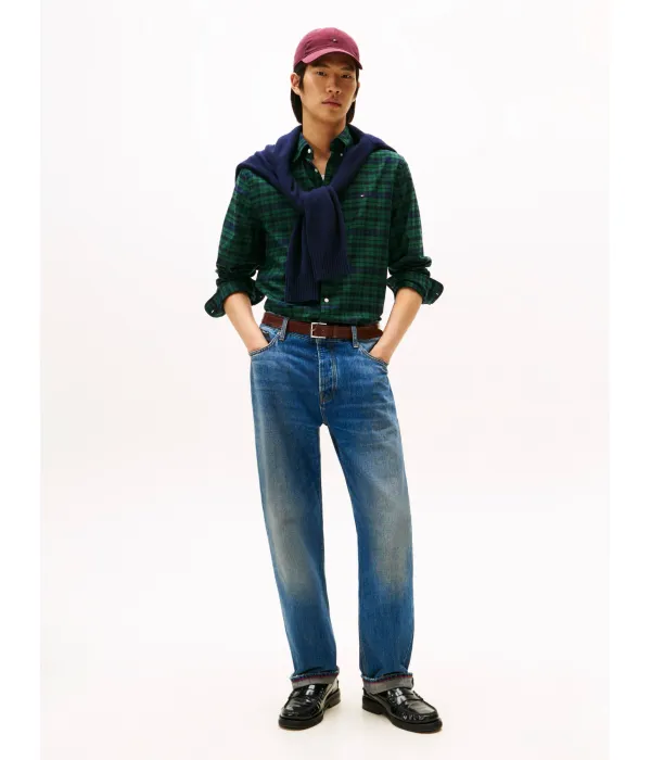 Рубашка Blackwatch Regular fit Tommy Hilfiger, зеленый — фото 2