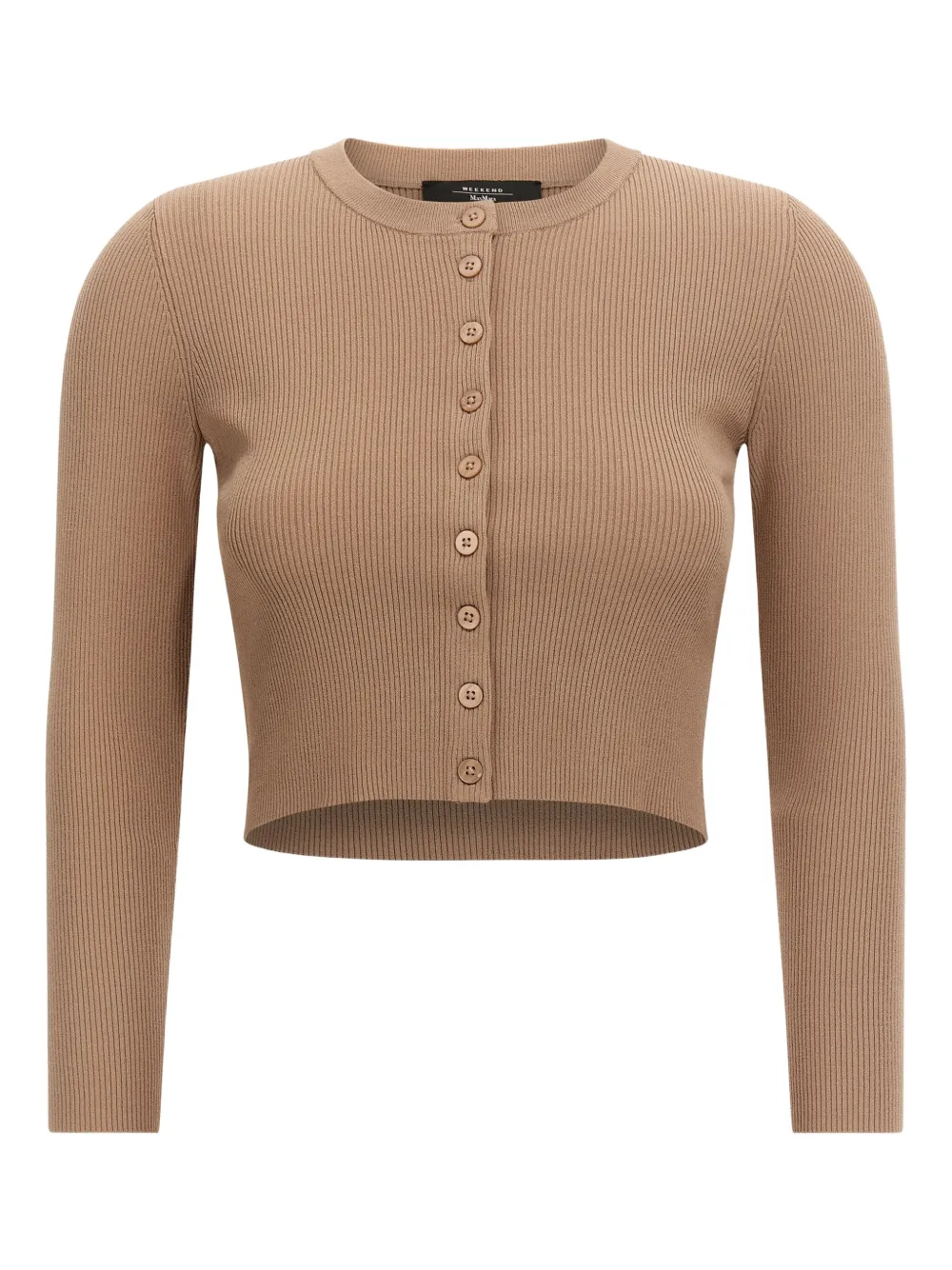 

Кардиган в рубчик Weekend Max Mara, нейтральный