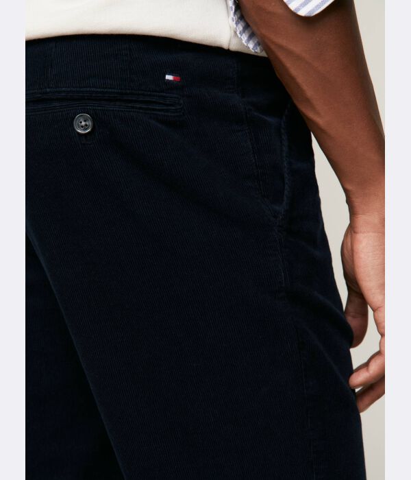 Штаны Дентон Straight fit Tommy Hilfiger, черный — фото 3