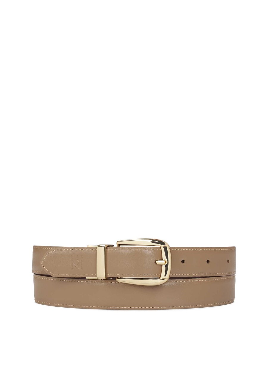 

Ремень Kazar, цвет Dark beige/Chocolate