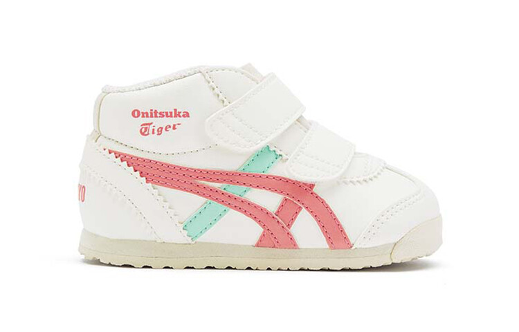 MEXICO 66 Детские туфли TD Mid-top Белый/Зеленый/Розовый Onitsuka Tiger — фото 2