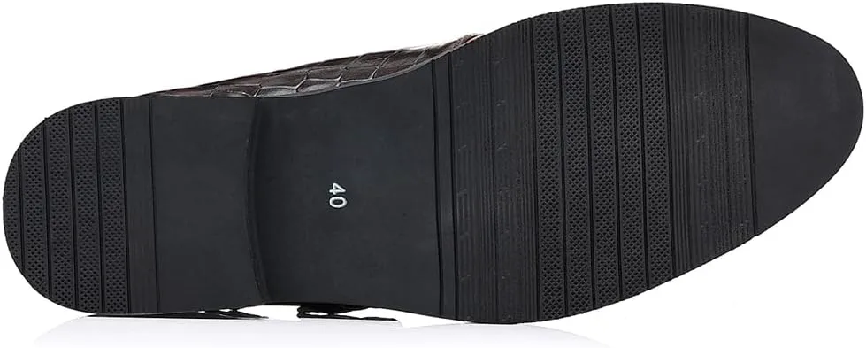 

Мужские лоферы с двойным ремешком-монком, мужские классические лоферы с пристрачиванием, формальная обувь на пуговицах Abborora, черный