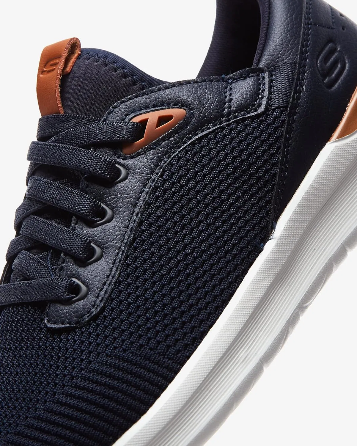 Мужские кроссовки Skechers Lattimore Lasiter, Navy Mesh Synthetic — фото 2