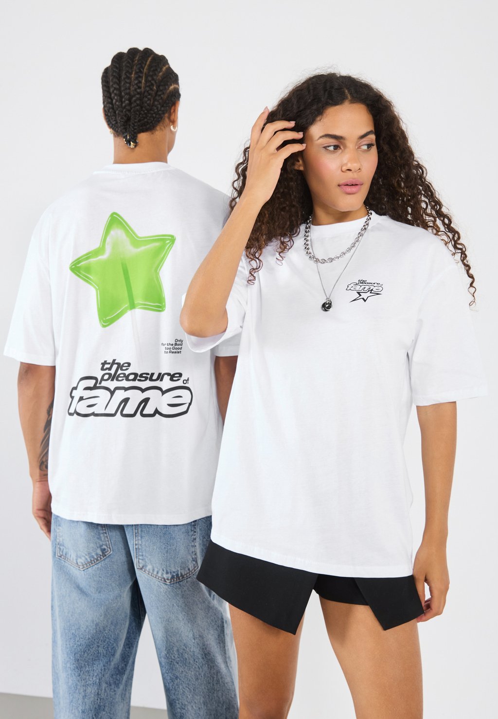 

Футболка с принтом UNISEX YOURTURN, белый