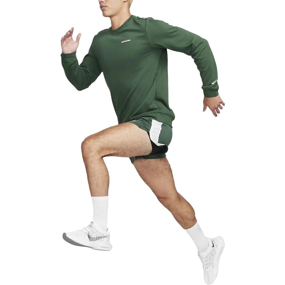 Футболка мужская елово-зеленая Nike, зеленый — фото 3