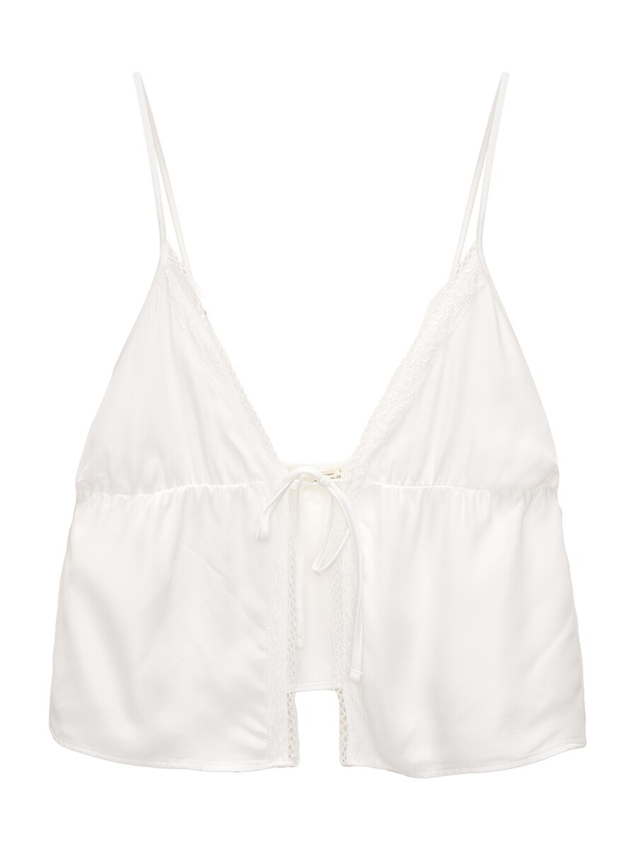 

Топ Pull&Bear, белый