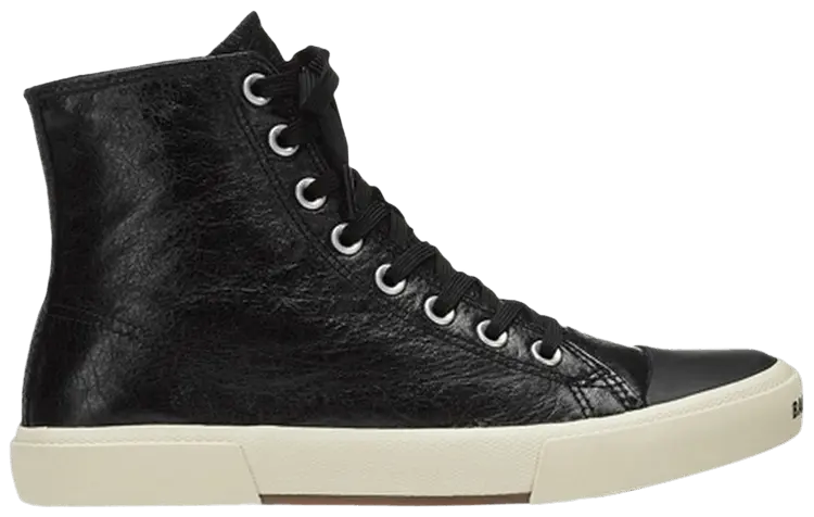 Кроссовки Balenciaga Wmns Paris High 'Black Arena Lambskin', черный