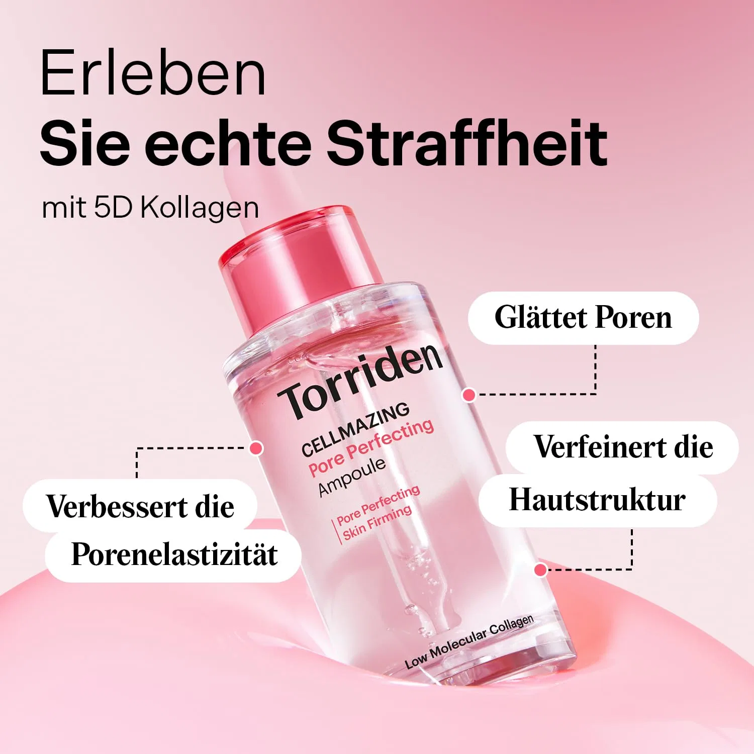 Сыворотка для сужения пор «CELLMAZING Pore Perfecting Ampoule» от Torriden, 30 мл Torriden — фото 3