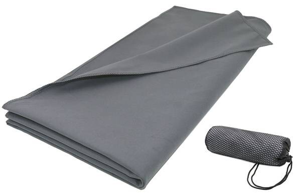 

Пляжное полотенце Zollner 00000041, 90x1x180 см, антрацитовый