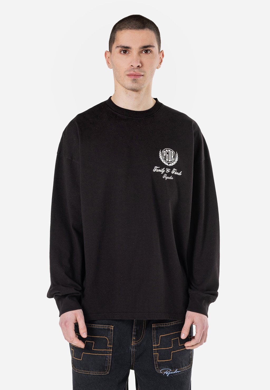 

Лонгслив COUR LONGSLEEVE Pegador, черный