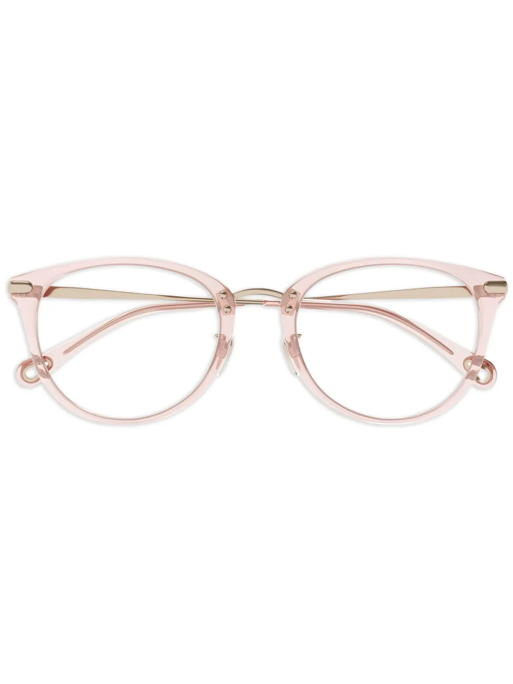 

Очки в оправе 'кошачий глаз' Chloé Eyewear, розовый