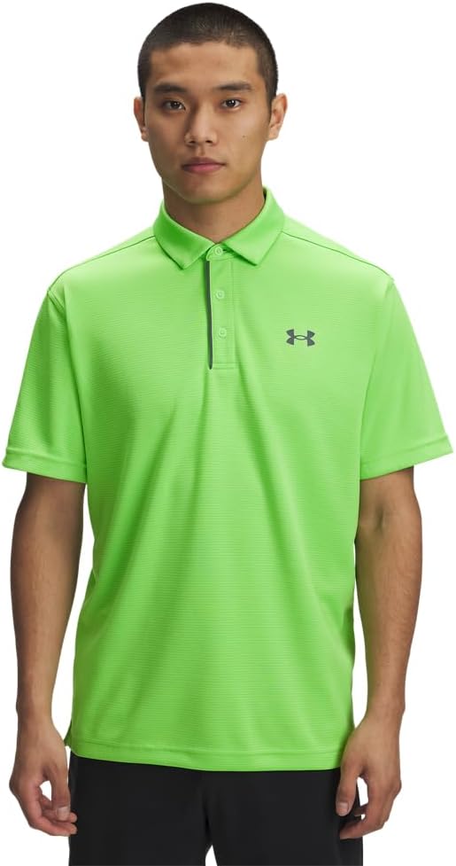 

Under Armour мужская поло для гольфа Tech, (363) Cyber Green/Pitch Gray, Зеленый, Under Armour мужская поло для гольфа Tech, (363) Cyber Green/Pitch Gray