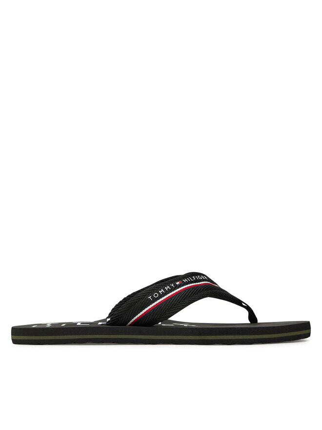 

Шлепанцы Tommy Hilfiger Web Beach Sandal FM0FM05340, черный