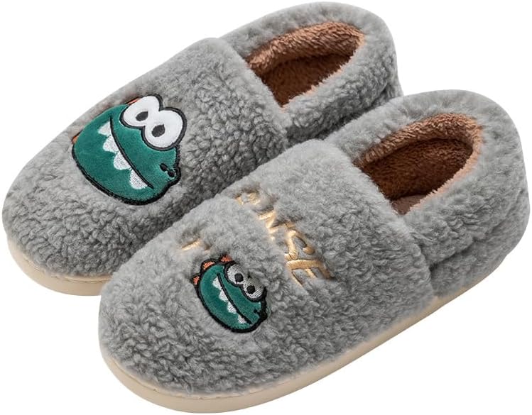 

Домашние тапочки, повседневные плюшевые тапочки с противоскользящей подошвой, удобные для дома и улицы для женщин и мужчин Biuhfn, темно-синий