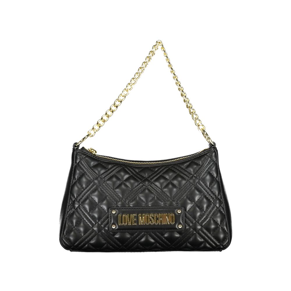 

Черная полиэтиленовая сумка LOVE MOSCHINO
