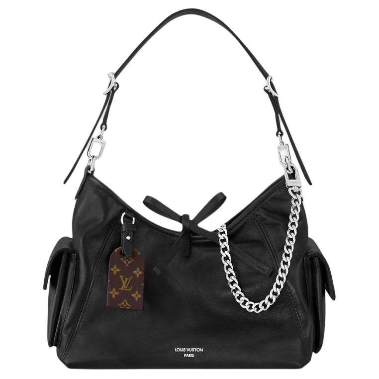 

LOUIS VUITTON Сумка Carryall Cargo PM Lambskin Small через плечо, черная